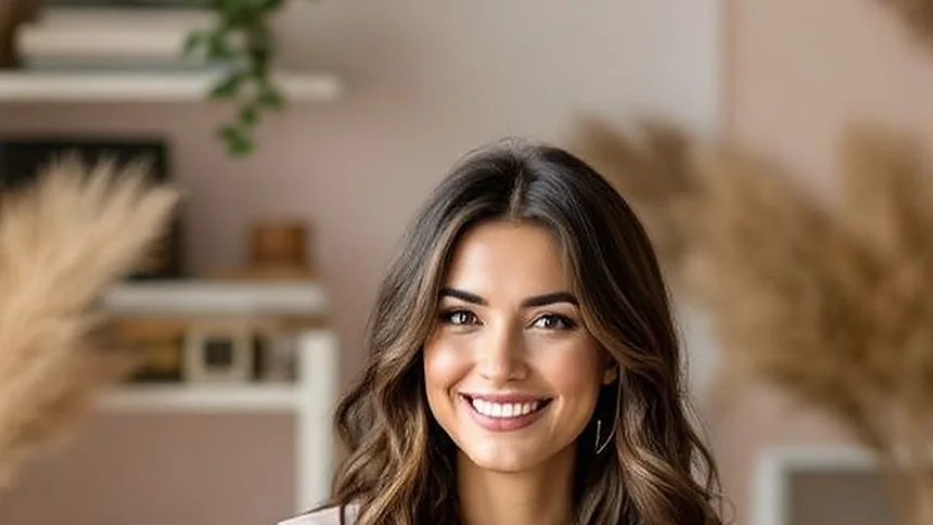Retrato de una mujer sonriendo